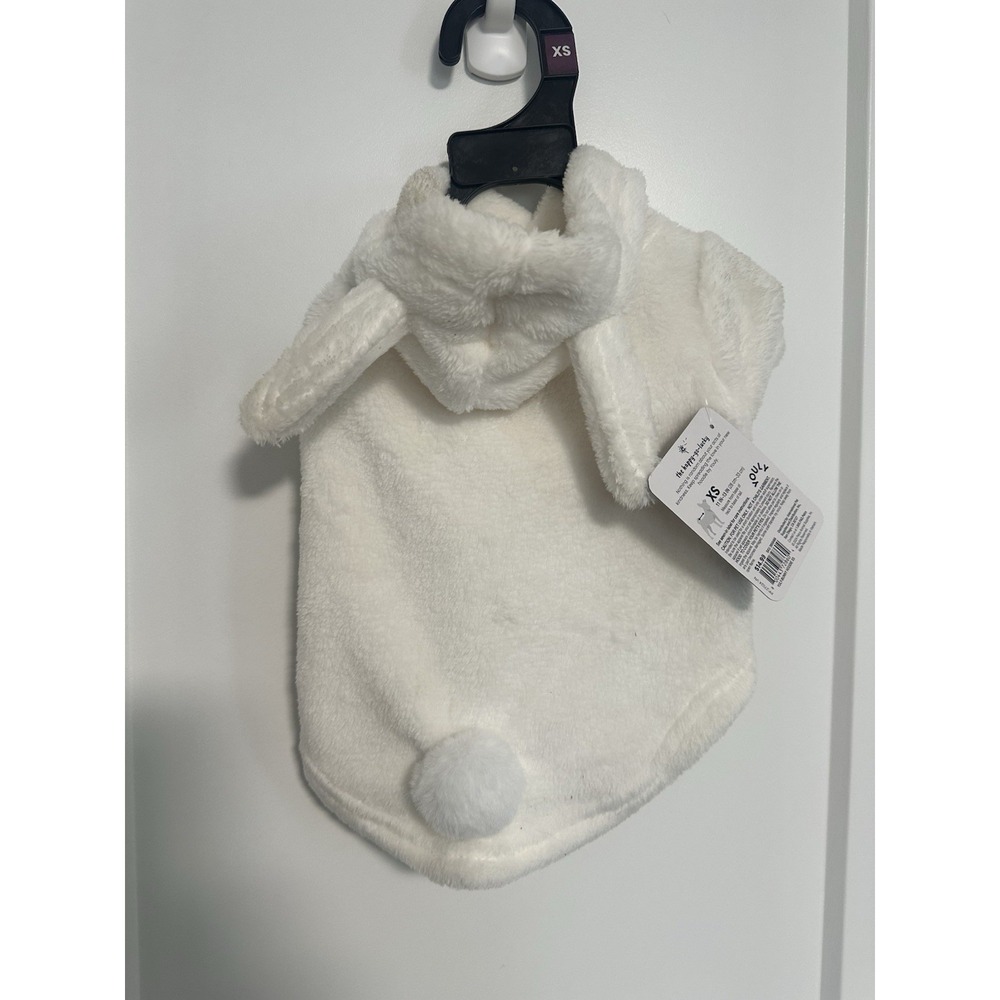Cute Fuzzy Bunny Dog Outfit. Size XS. Brand New